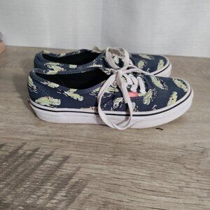 Vans glow in the dark alligator shoes